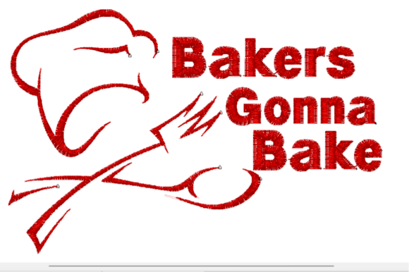 Bakers Gonna Bake Embroidery: A Seasonal Design for Holiday Crafters