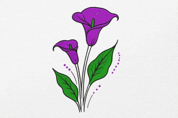Calla Lily Embroidery Design: A Seasonal Staple for Modern Crafters