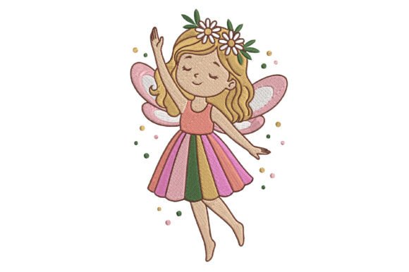 Cute Fairy Girl Embroidery Review for Real Projects