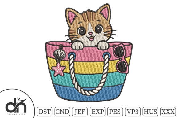 Kawaii Kitten in Beach Bag: A Crafter's Review
