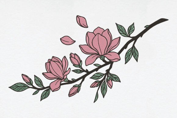 Magnolia Flower Embroidery: A Seasonal Designer’s Review