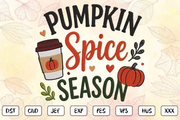 Pumpkin Spice Season Embroidery: A Designerβs Review