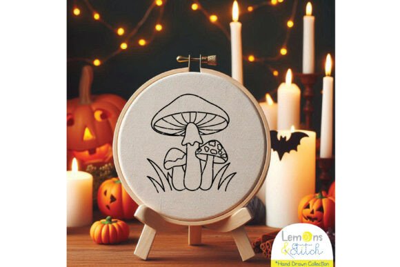 Three Mushrooms Hand Embroidery: Seller Review