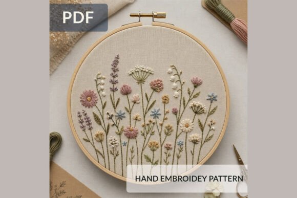Wildflower Hand Embroidery Pattern 2 Review